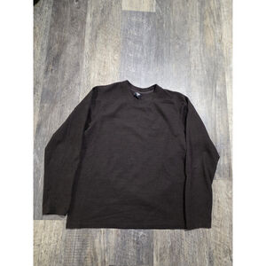 Prana Brown Long Sleeve Thermal Men's Size Medium